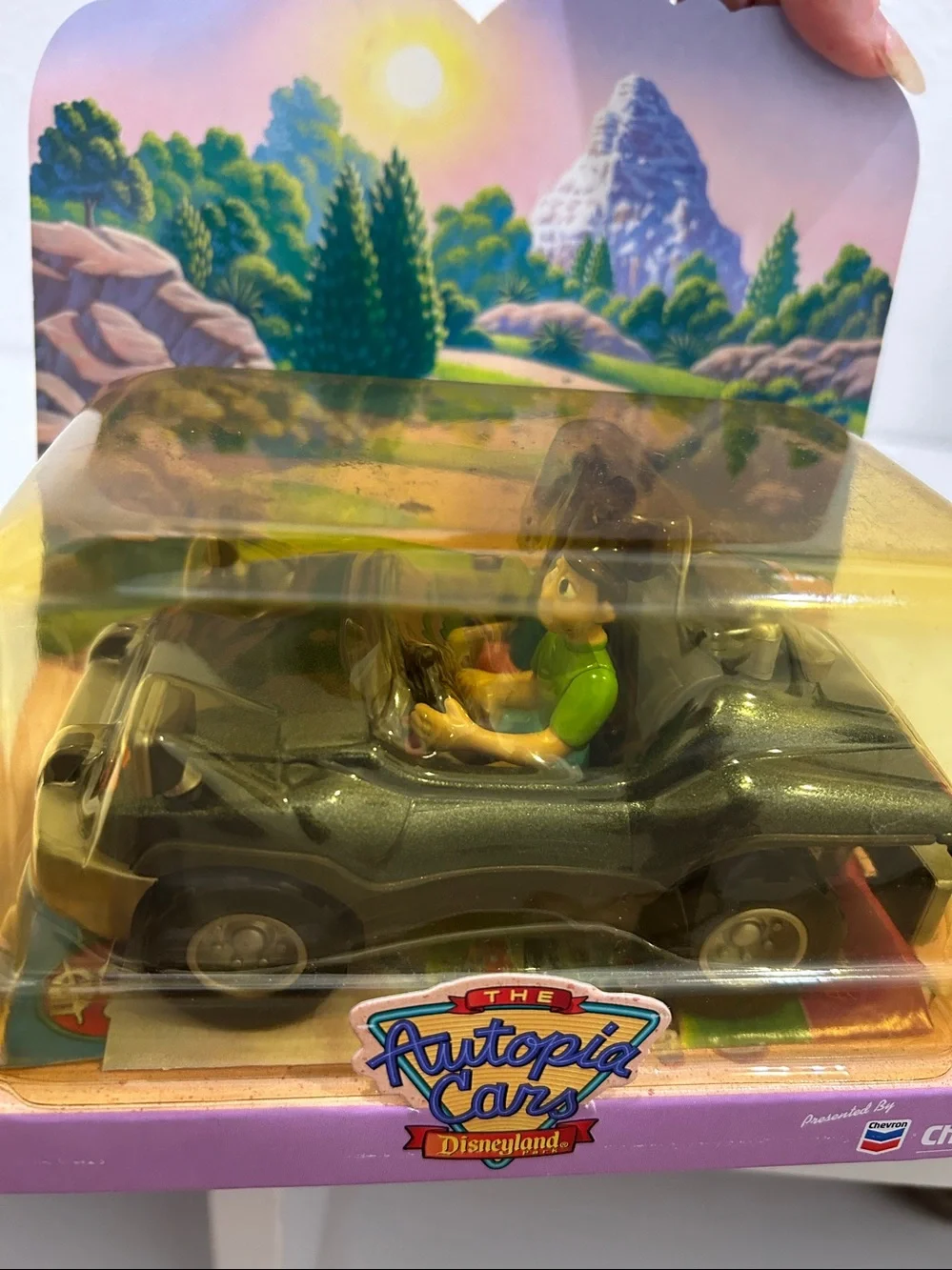 Vintage Y2K 2000 Disneyland Chevron 